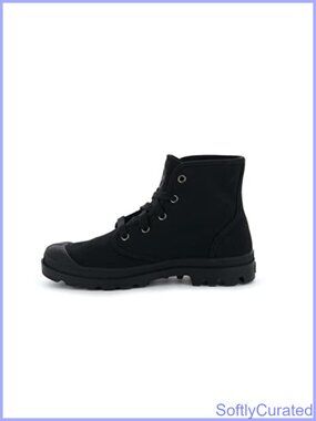 Palladium Canvas Combat Ankle Boots High Top Lace Up